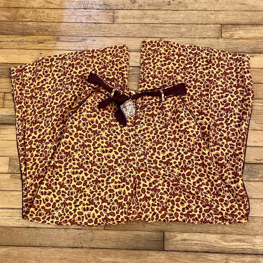 FREE PEOPLE Bennie Wide Leg Pants - Picture 4 of 12